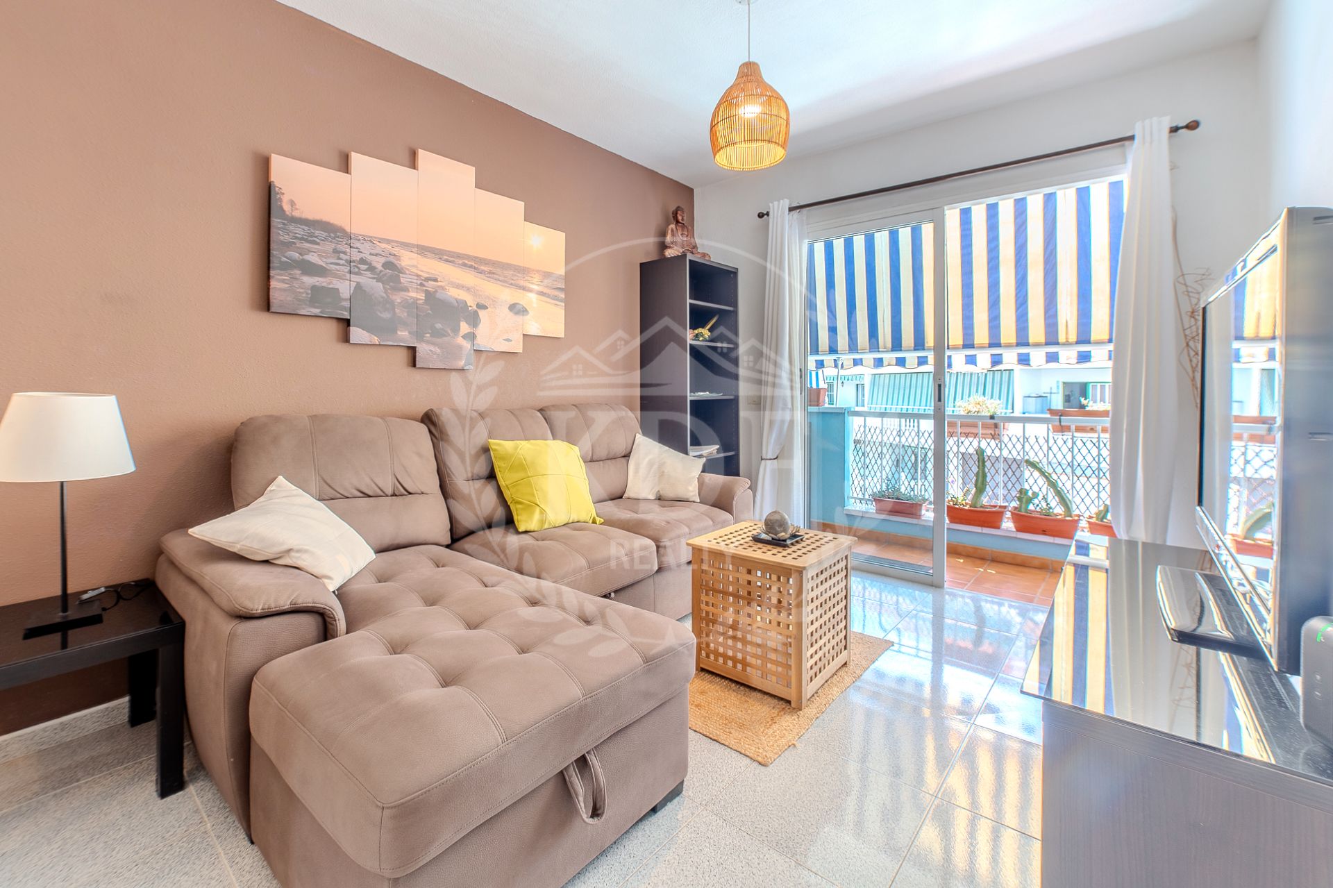 Living room of Apartment to rent in Adeje  with Terrace, Furnished and Oven