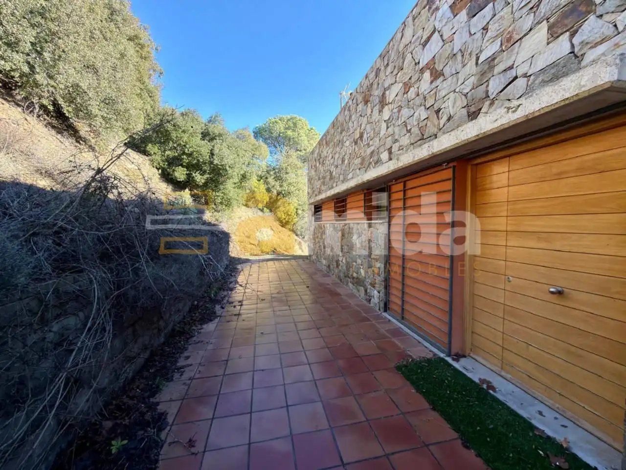 Garden of Houses for sale in Terrassa  with Heating, Private garden and Parquet flooring