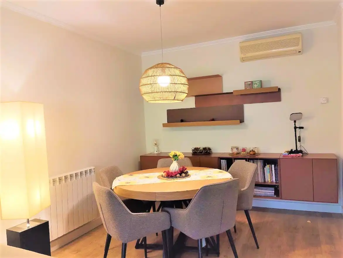 Menjador de Apartament en venda en Lleida amb Aire condicionat, Calefacció i Parquet