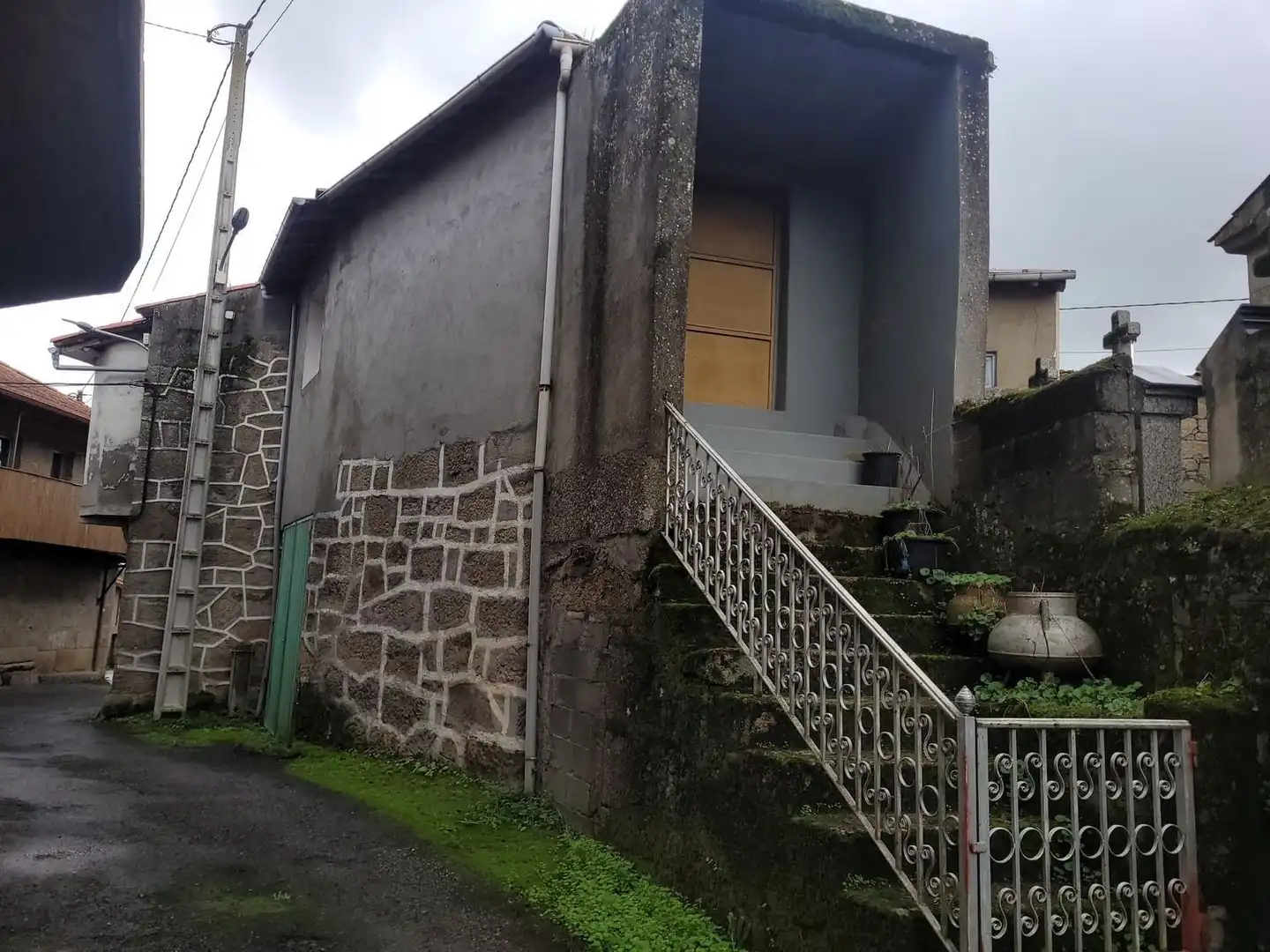 Vista exterior de Finca rústica en venda en Trasmiras amb Terrassa
