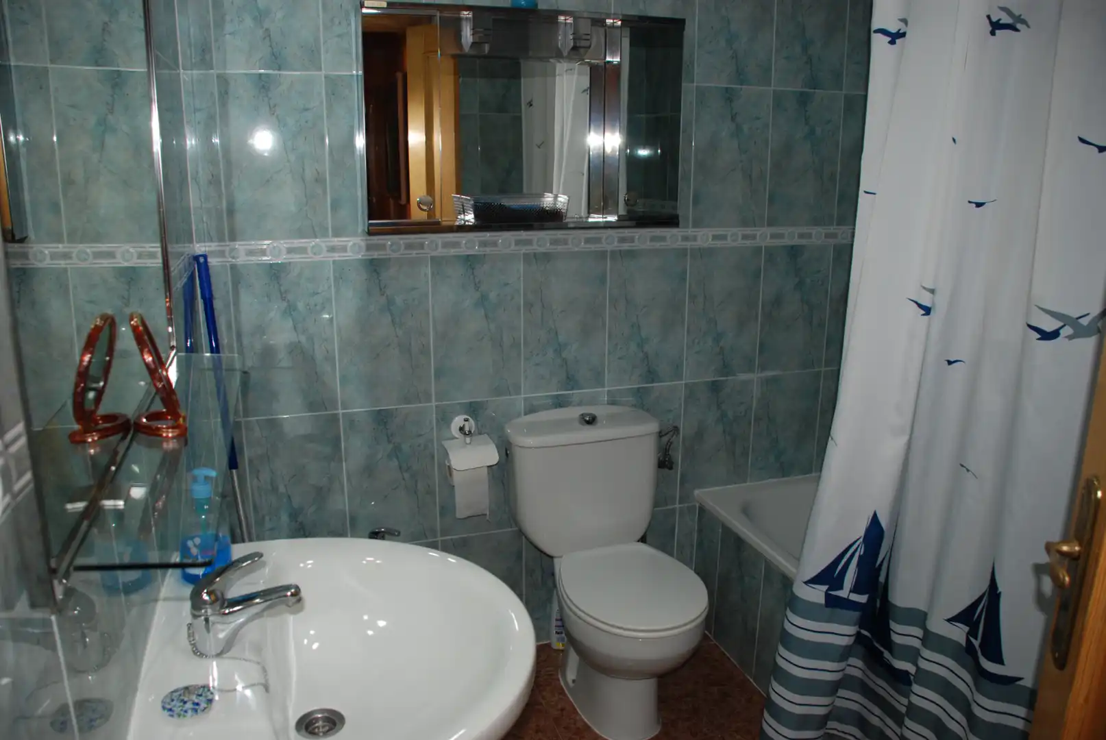 Bany de Apartament en venda en Miramar amb Calefacció, Terrassa i Moblat