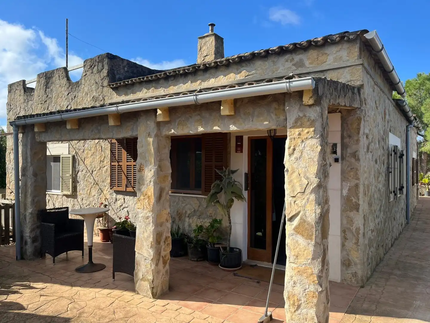 Exterior view of Houses for sale in Consell  with Air Conditioner, Private garden and Terrace