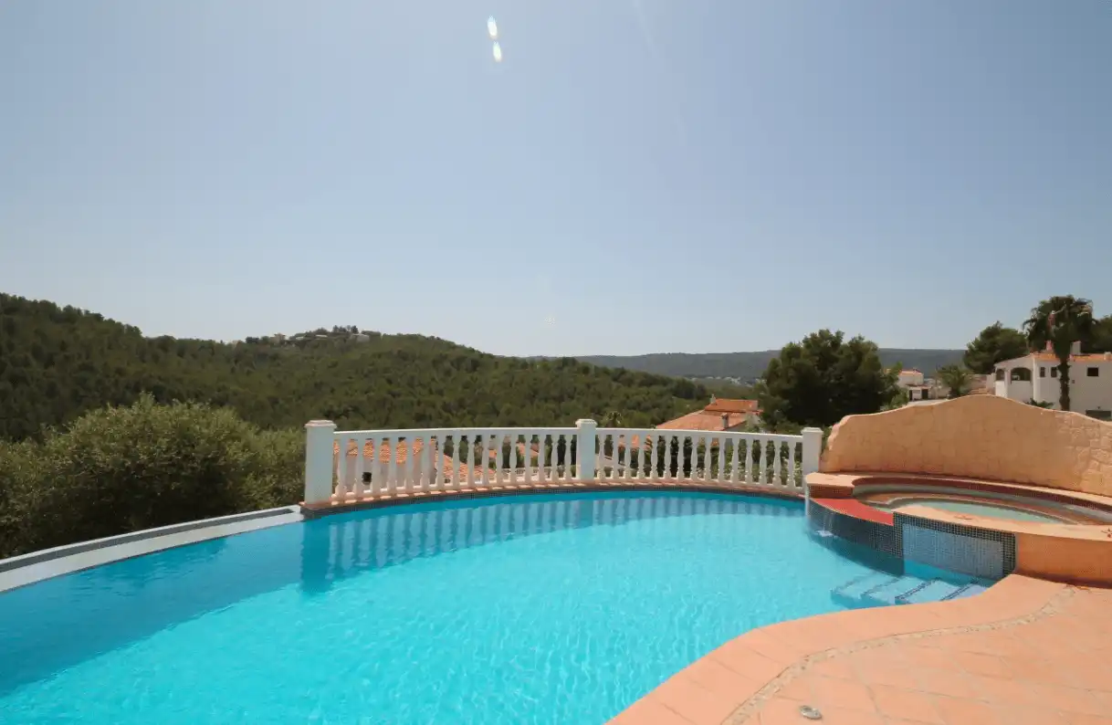 Swimming pool of Houses for sale in Jávea / Xàbia  with Air Conditioner, Heating and Private garden