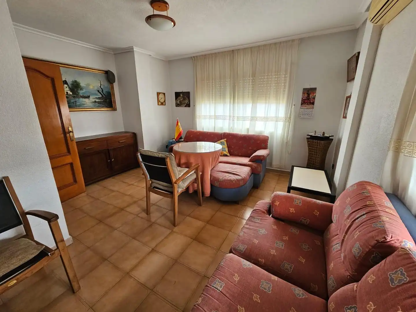 Living room of Houses for sale in Murcia  with Air Conditioner, Terrace and Furnished
