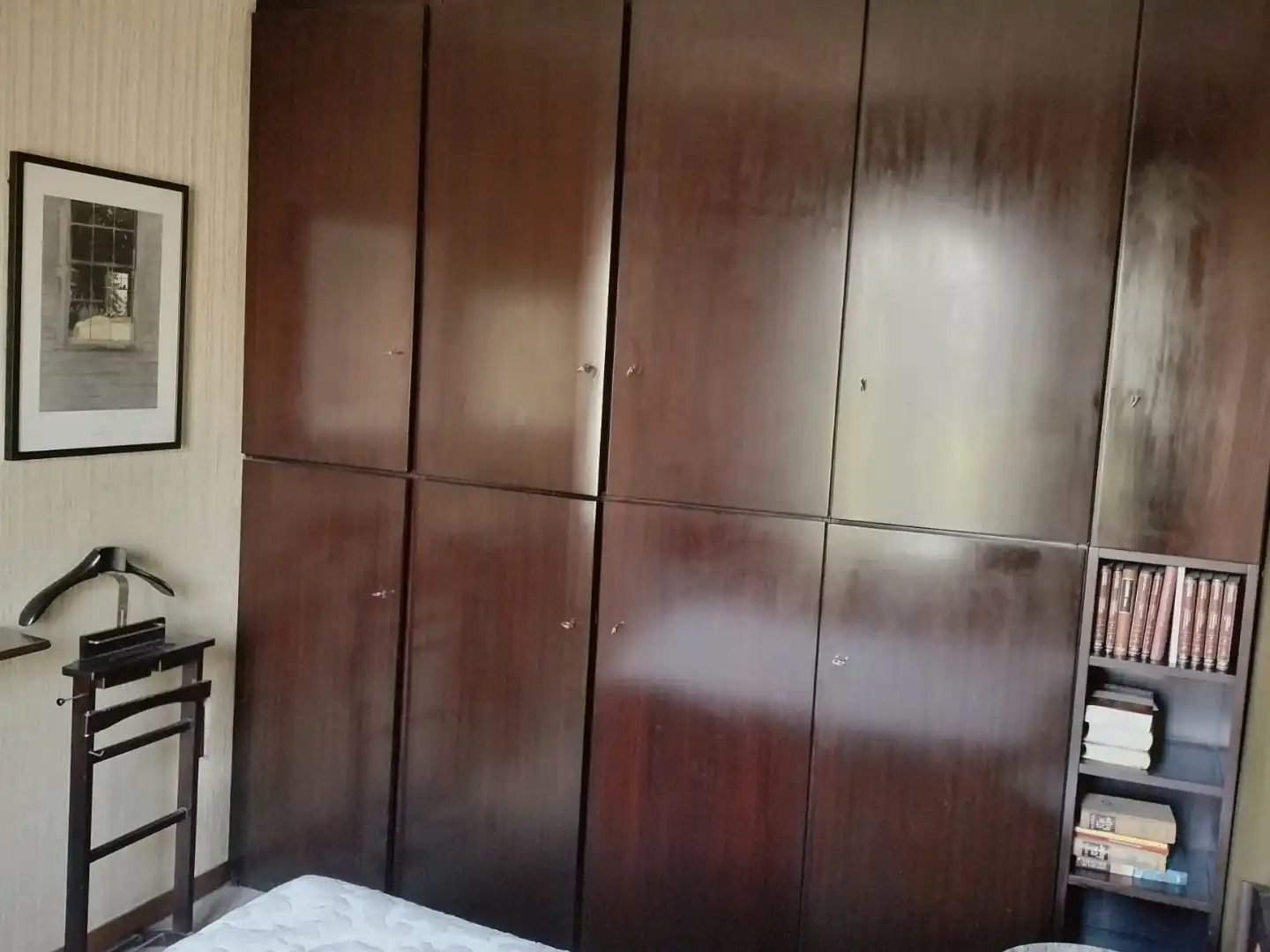 Schlafzimmer von Wohnung zum Verkauf in  Barcelona Capital mit Klimaanlage und Balkon