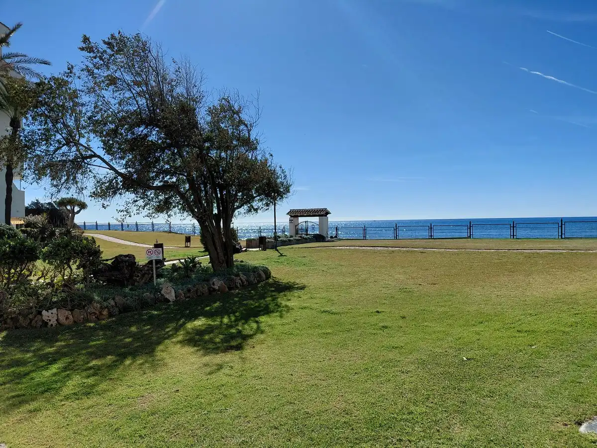 Vista exterior de Ático en venta en Marbella con Terraza, Trastero y Piscina
