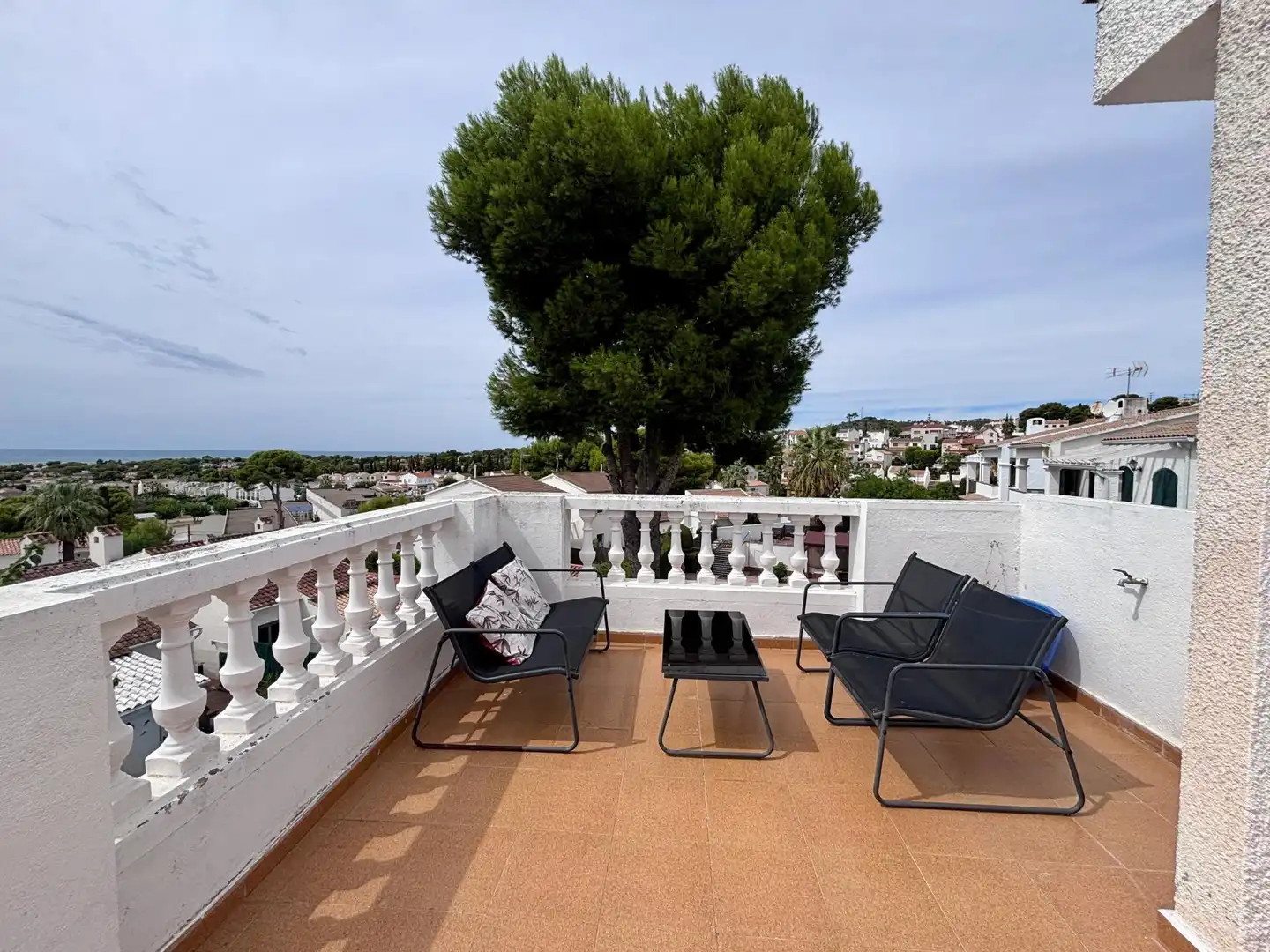 Terrassa de Casa o xalet en venda en Cunit amb Aire condicionat