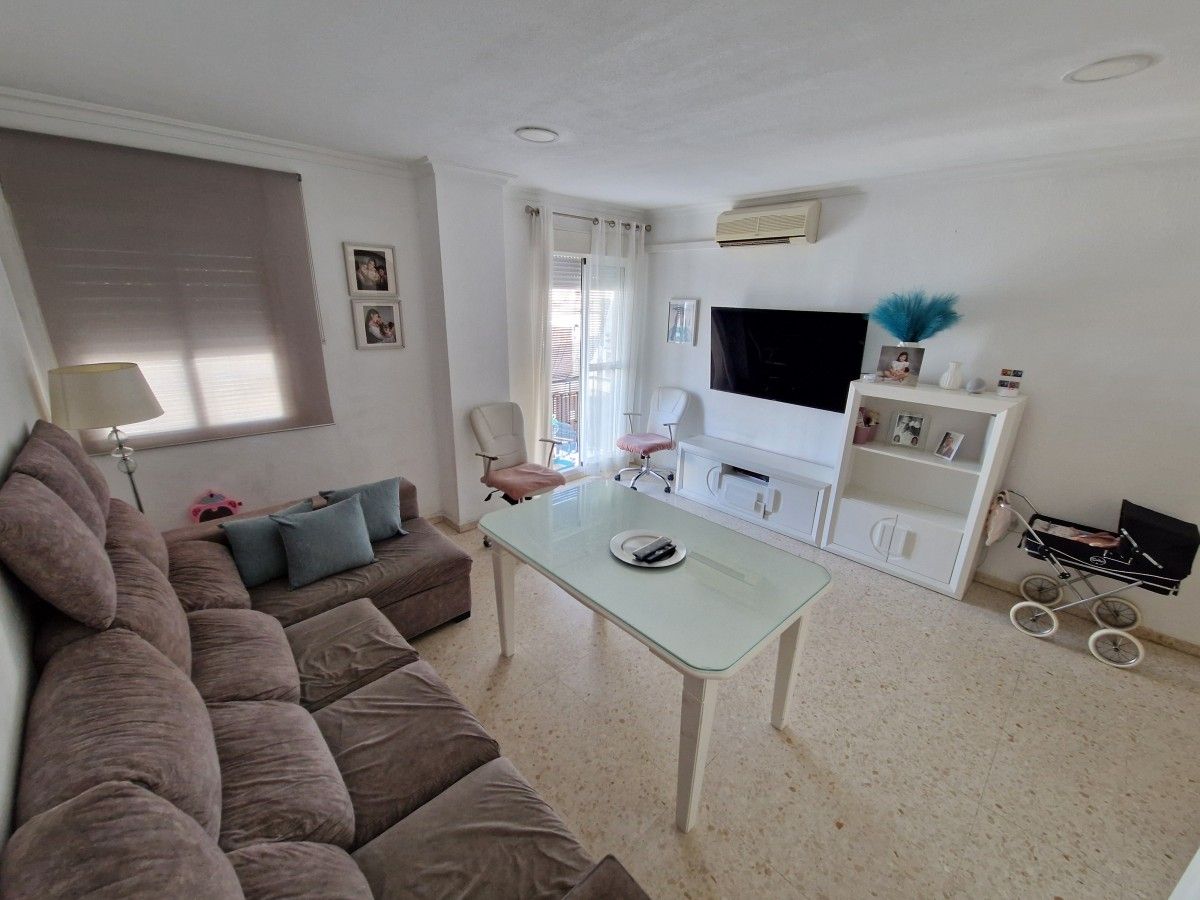 Living room of Flat for sale in Moguer  with Terrace and Storage room