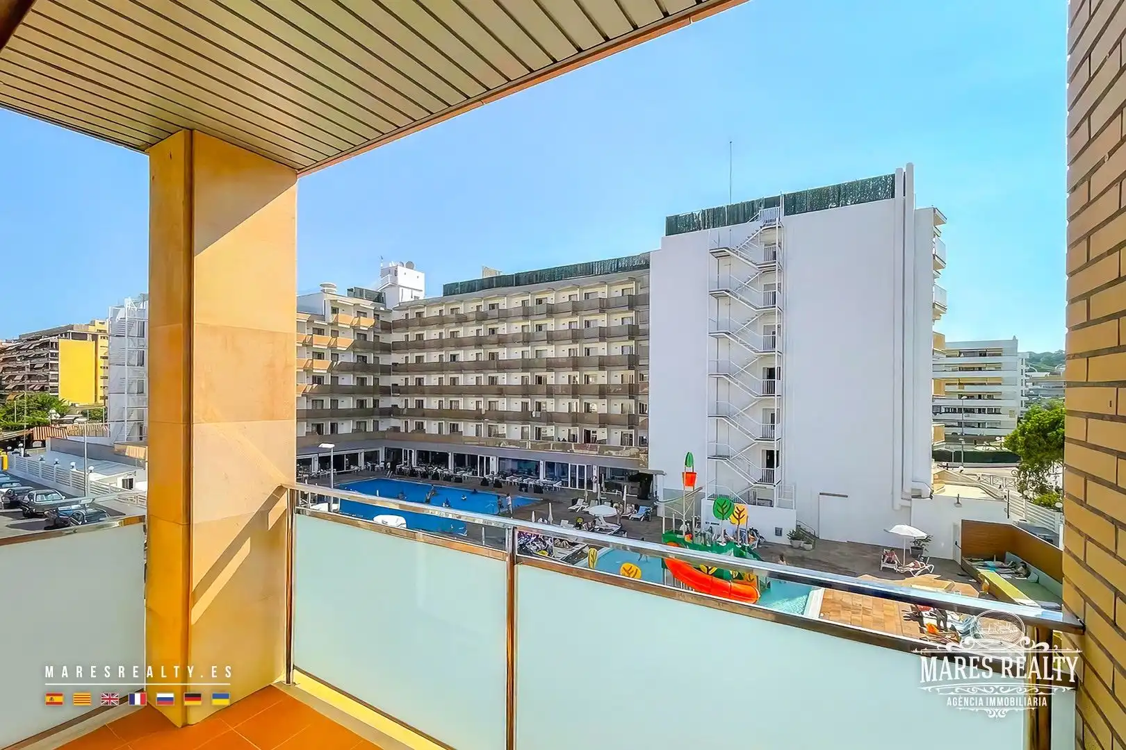 Balcony of Flat for sale in Lloret de Mar  with Air Conditioner, Heating and Terrace