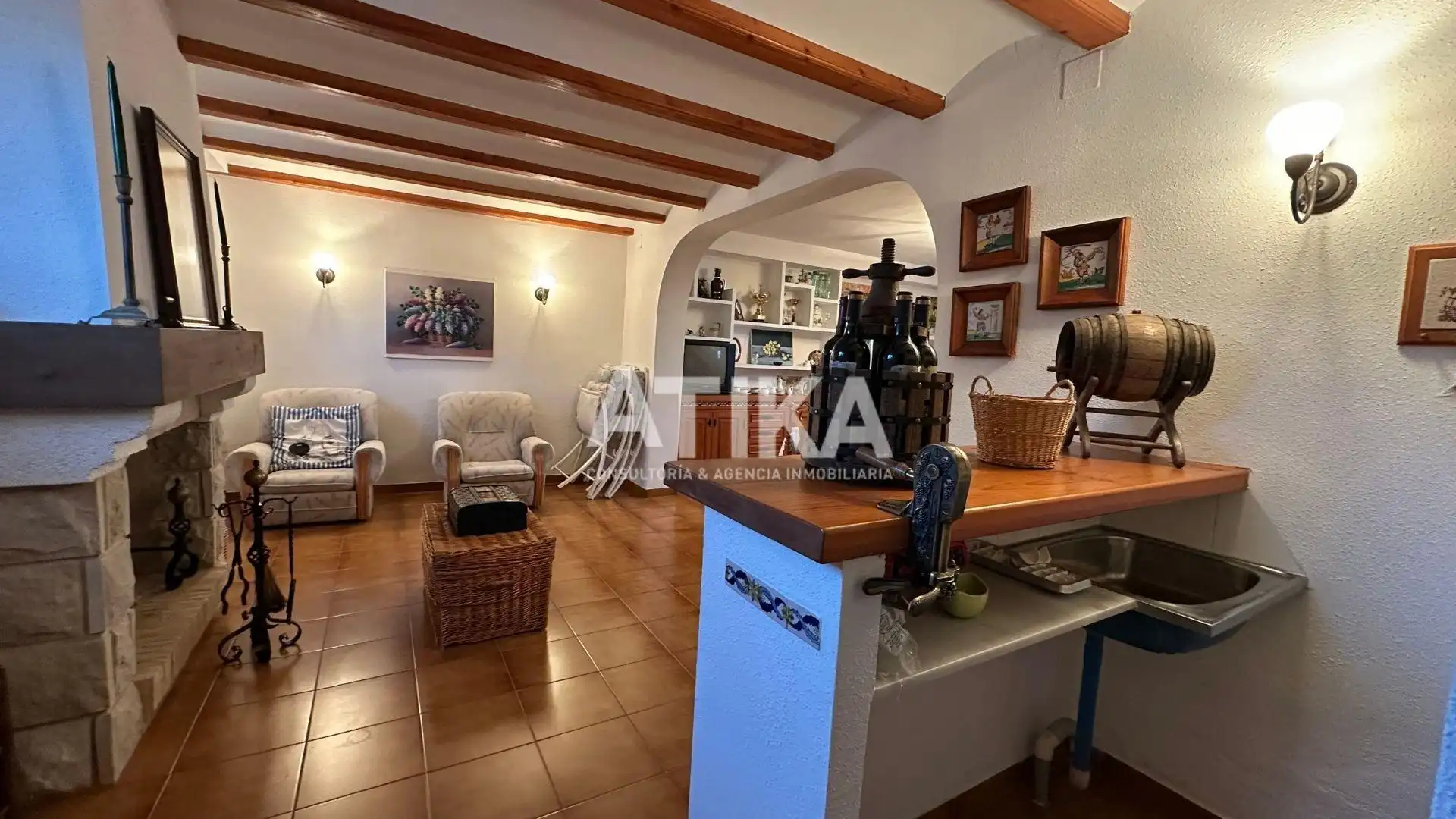 Vista exterior de Casa o xalet en venda en Ontinyent amb Aire condicionat, Calefacció i Jardí privat