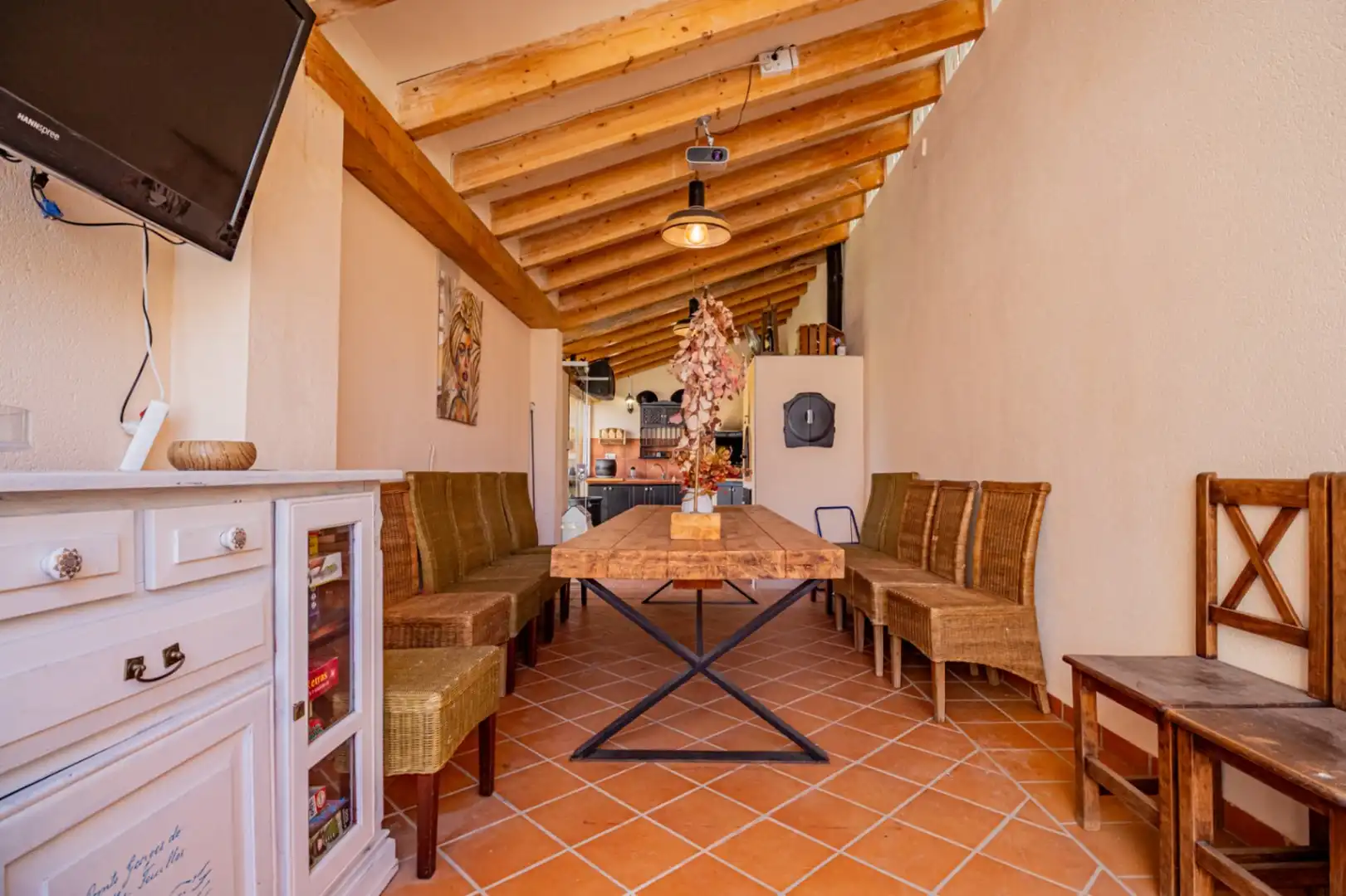 Comedor de Casa o chalet de alquiler en L'Alfàs del Pi con Aire acondicionado, Calefacción y Jardín privado