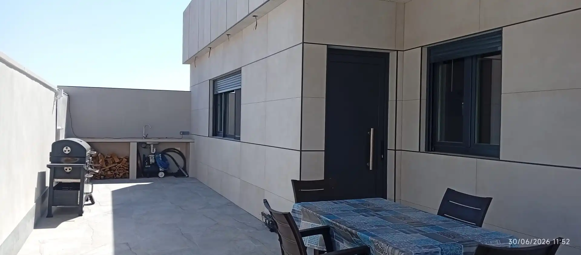 Terrace of Houses for sale in Las Ventas de Retamosa  with Swimming Pool