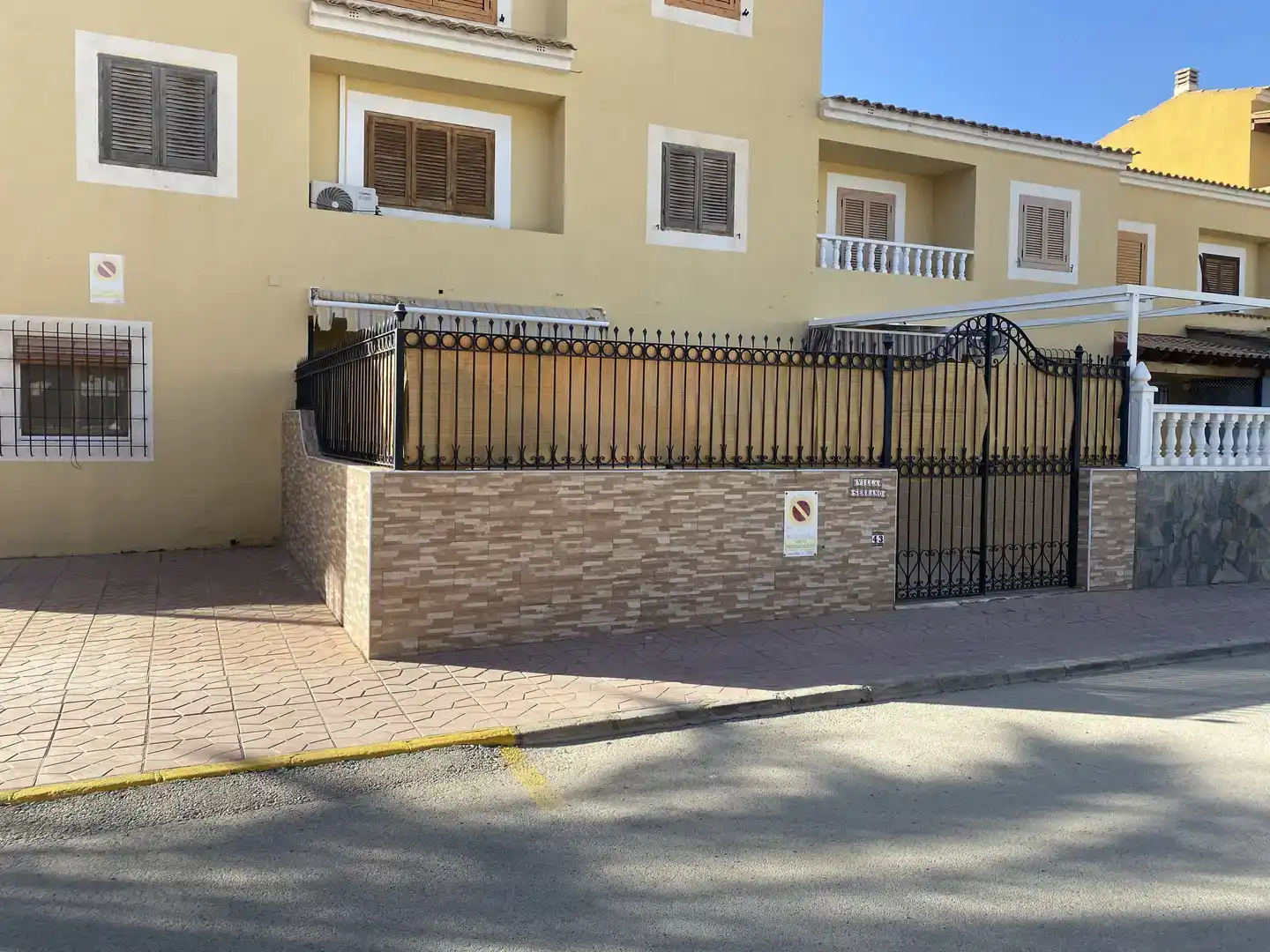 Exterior view of Flat for rent in Puerto de Mazarrón
