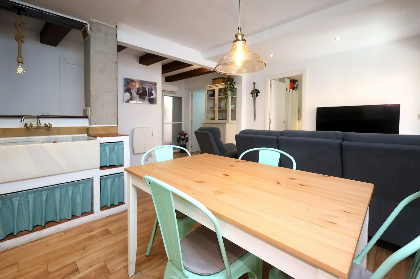 Comedor de Piso en venta en Valencia con Terraza y Balcón