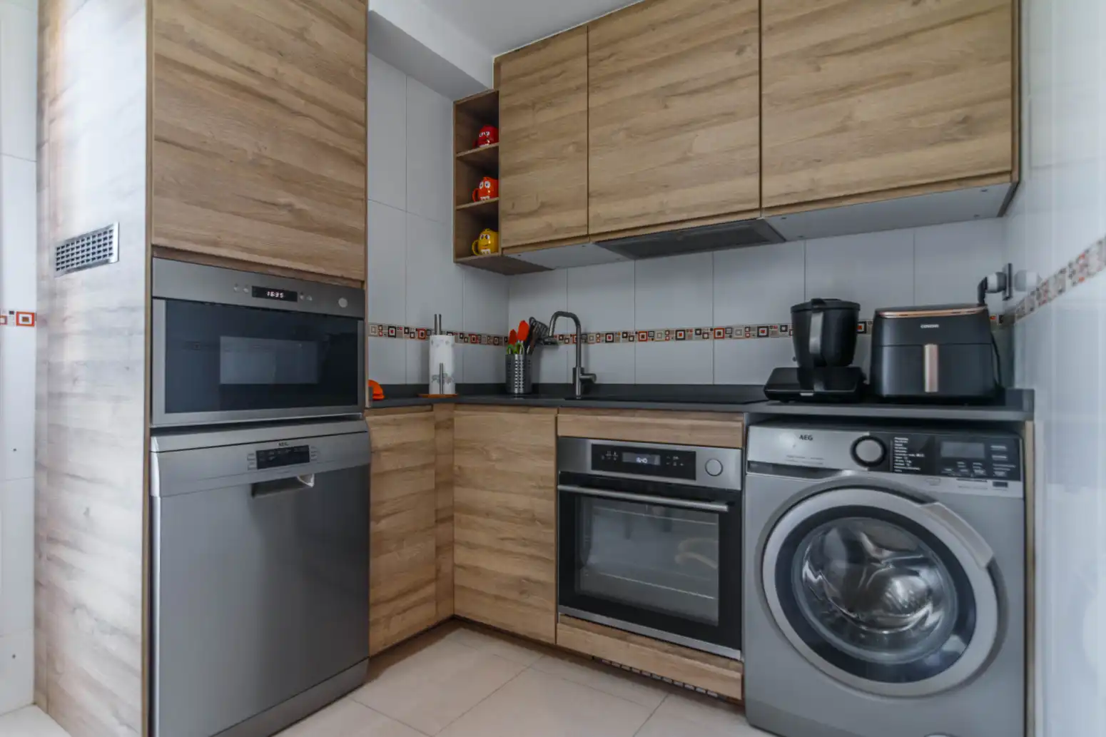 Kitchen of Flat for sale in El Carbayedo - El Quirinal