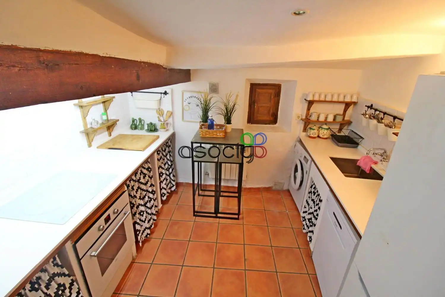 Cocina de Casa o chalet en venta en Heras de Ayuso con Jardín privado, Terraza y Piscina