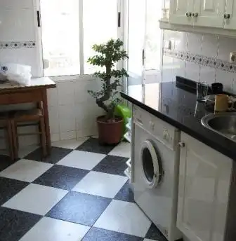 Kitchen of Flat for rent in Tomares  with Air Conditioner, Heating and Private garden