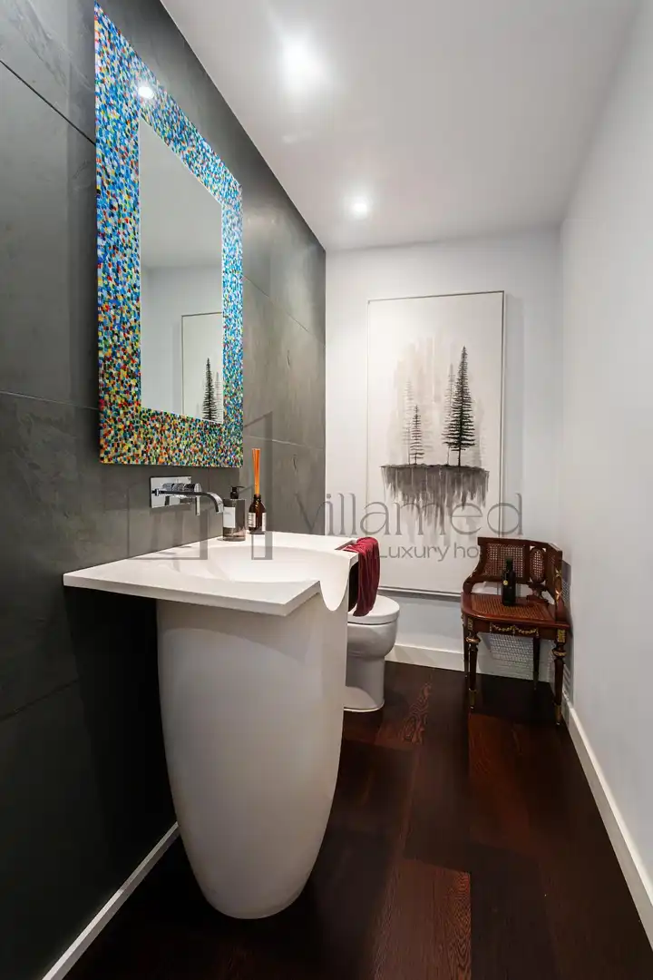 Baño de Casa o chalet en venta en L'Eliana con Aire acondicionado, Jardín privado y Terraza