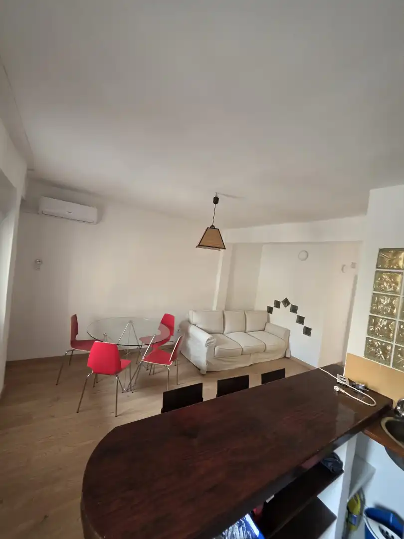 Living room of Flat for rent in Valencia  with Air Conditioner, Furnished and Oven