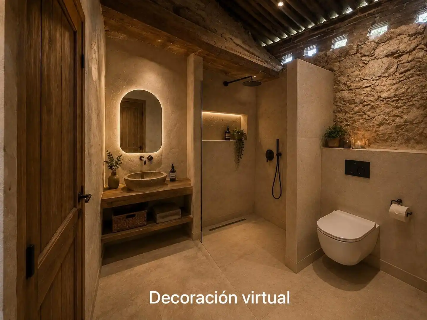 Bathroom of Country homes for sale in Boiro  with Private garden