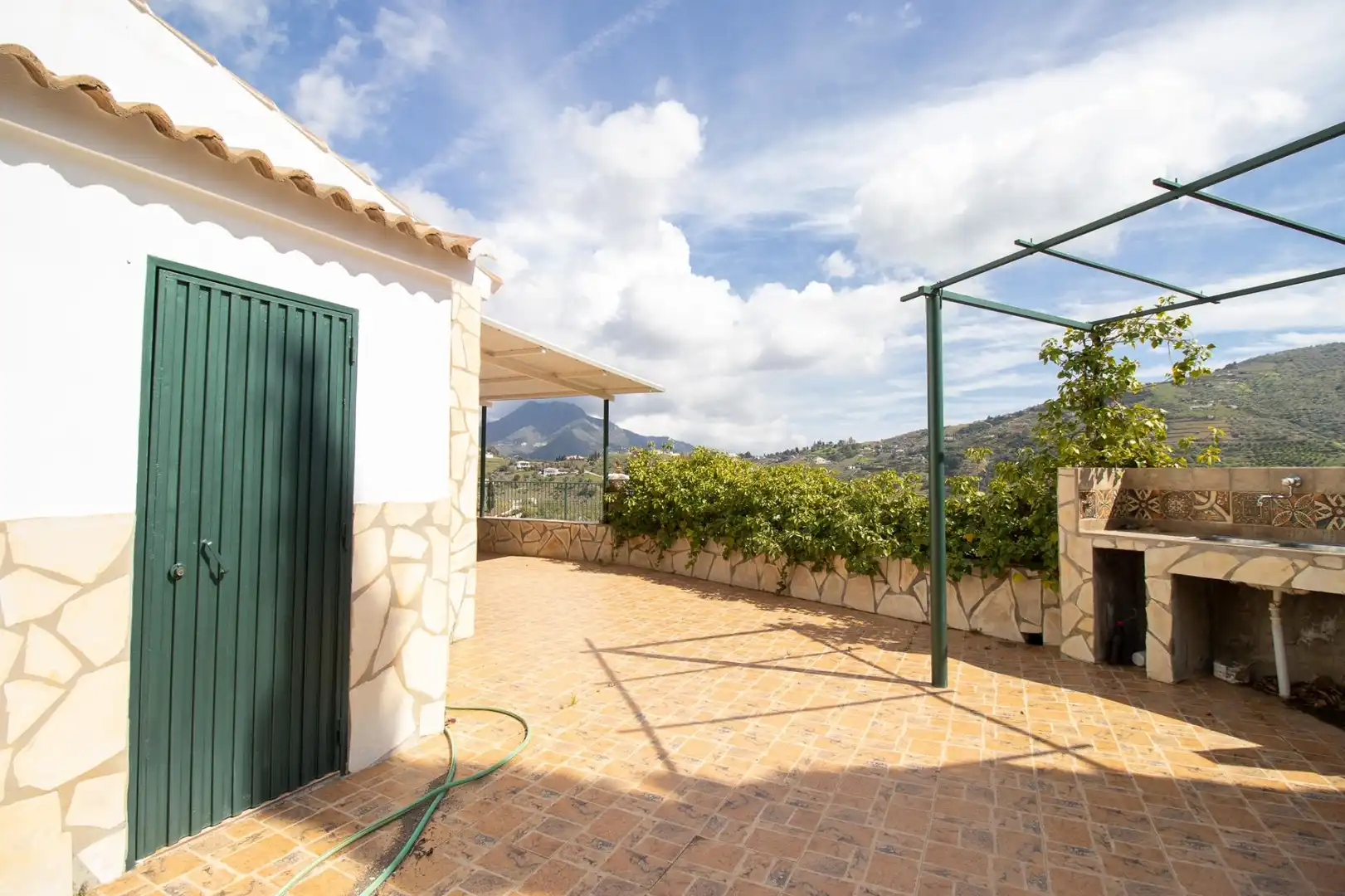 Terrassa de Casa o xalet en venda en Cómpeta