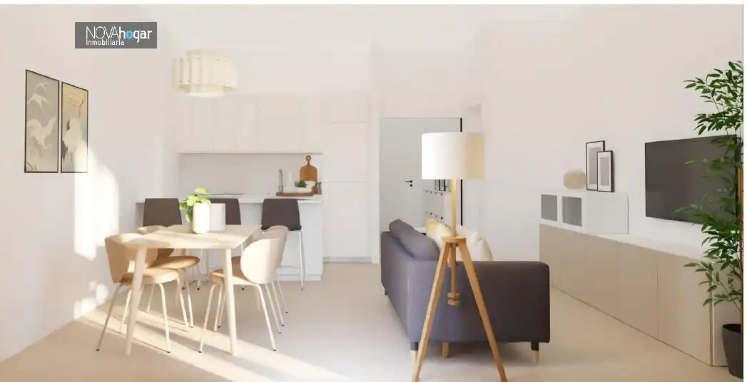 Sala de estar de Piso en venta en Málaga con Aire acondicionado y Terraza