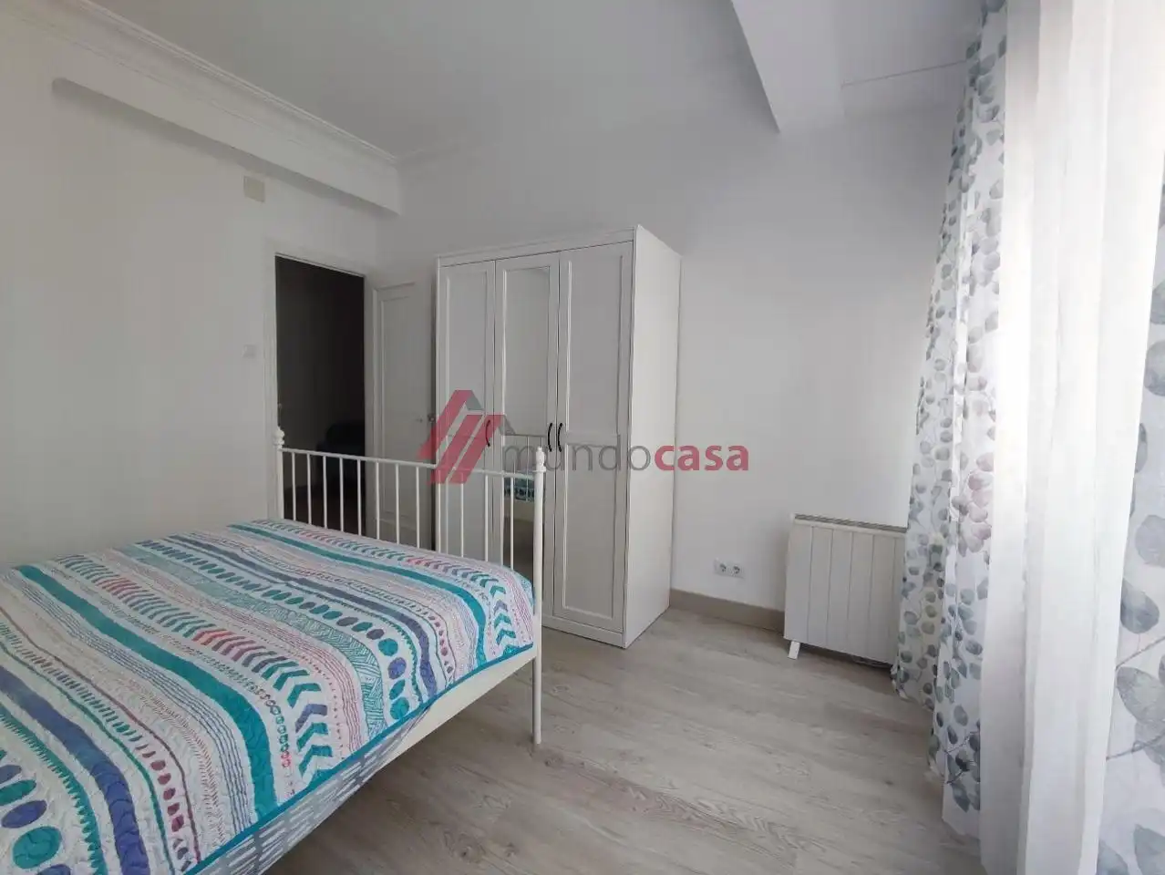 Bedroom of Flat for rent in Ferrol  with Heating and Furnished