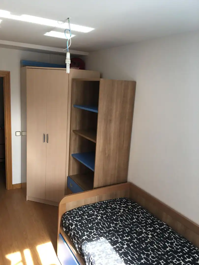 Schlafzimmer von Wohnung zum Verkauf in Fuentes de Oñoro mit Heizung, Möbliert und Balkon