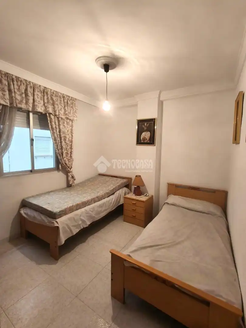 Bedroom of Flat for sale in Málaga