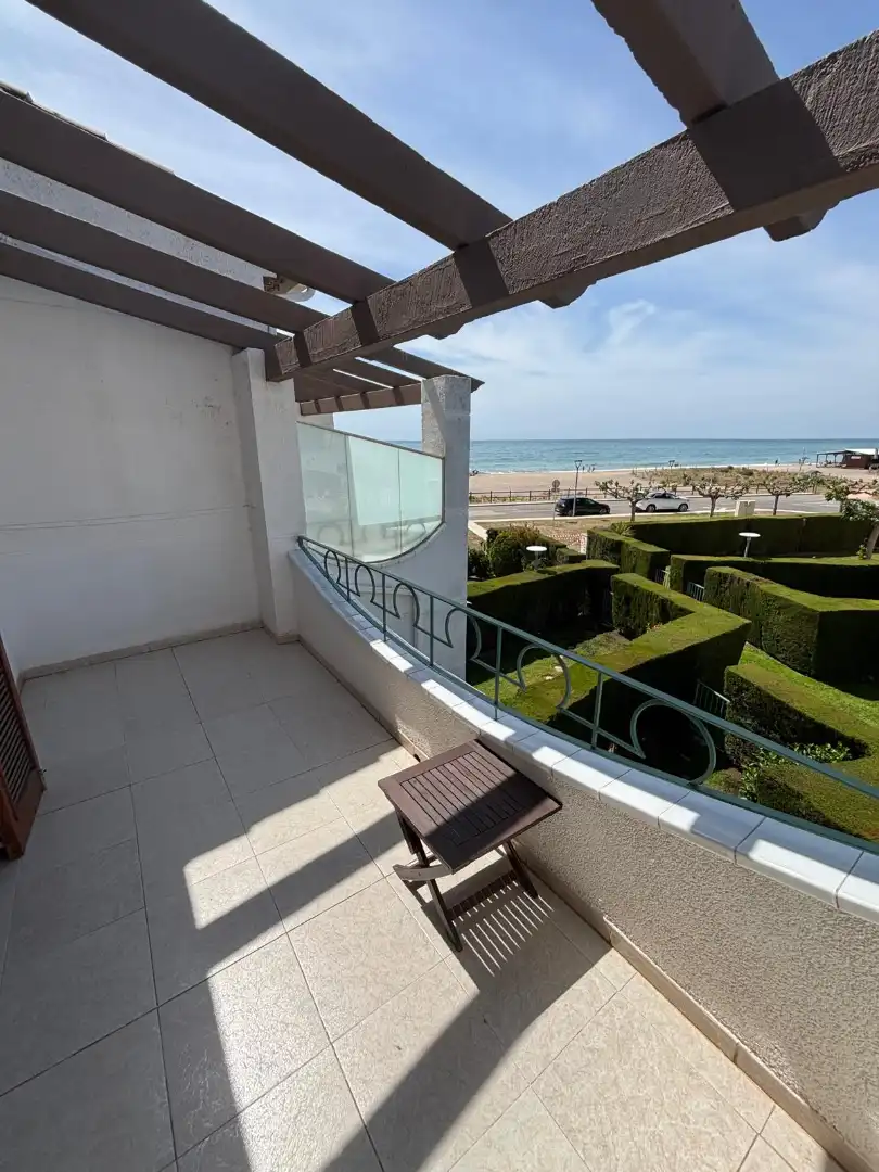 Terraza de Casa adosada en venta en Vandellòs i l'Hospitalet de l'Infant con Aire acondicionado, Jardín privado y Terraza