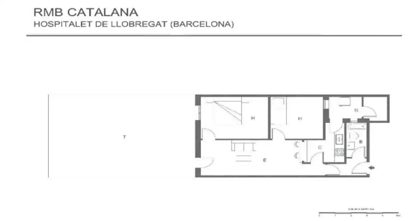 Apartament en venda en L'Hospitalet de Llobregat