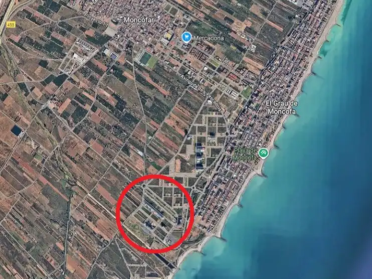 Vista exterior de Edificio en venta en Moncofa con Piscina comunitaria