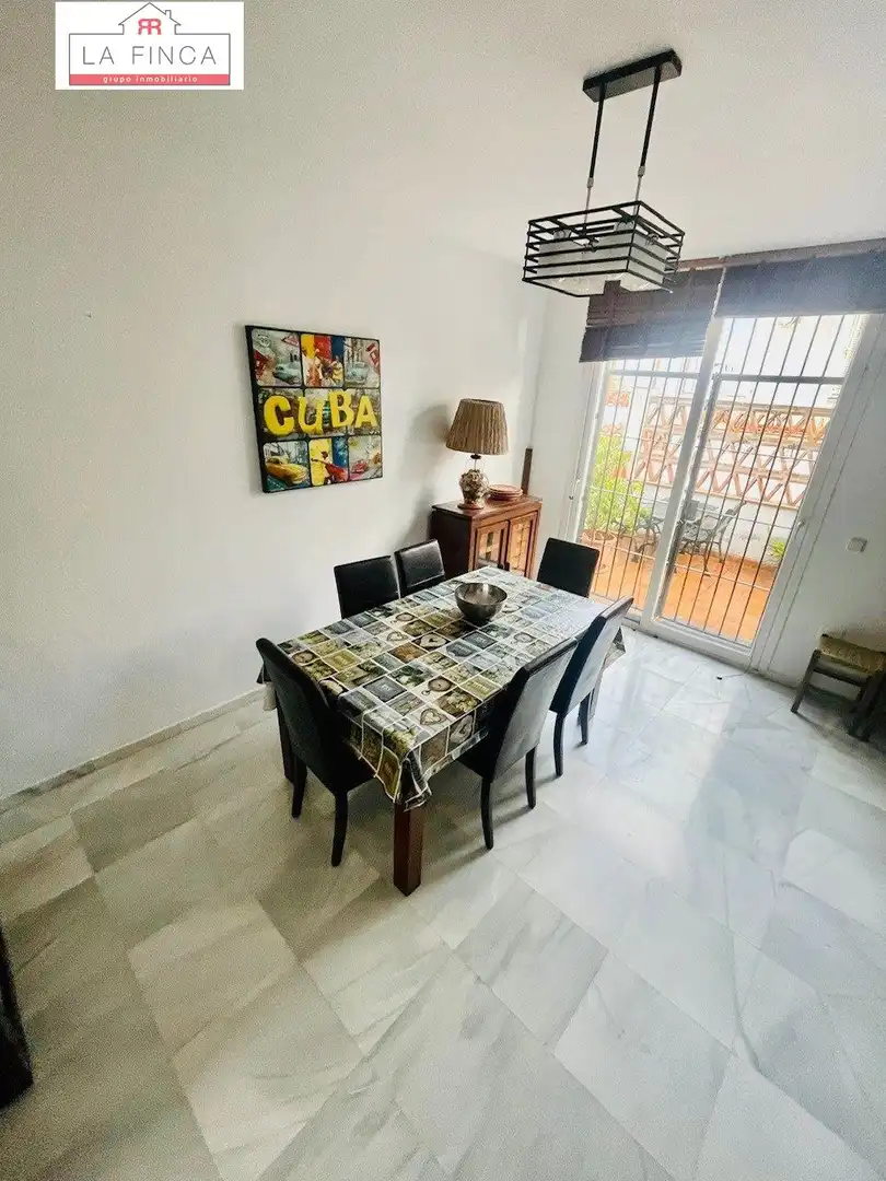 Dining room of Detached homes for sale in Benalmádena  with Air Conditioner, Terrace and Storage room