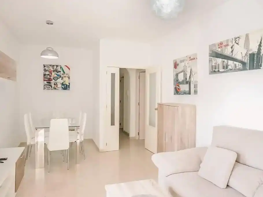 Sala de estar de Piso en venta en Los Boliches 
