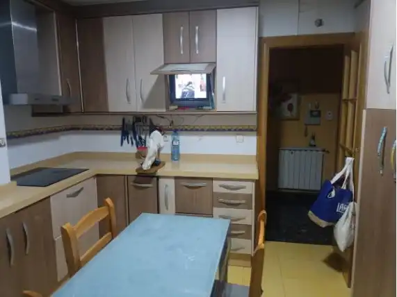 Kitchen of Flat for sale in Albacete  with Heating, Private garden and Swimming Pool