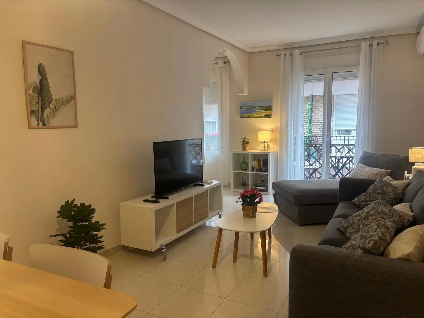 Living room of Flat for rent in  Córdoba Capital  with Air Conditioner, Storage room and Furnished