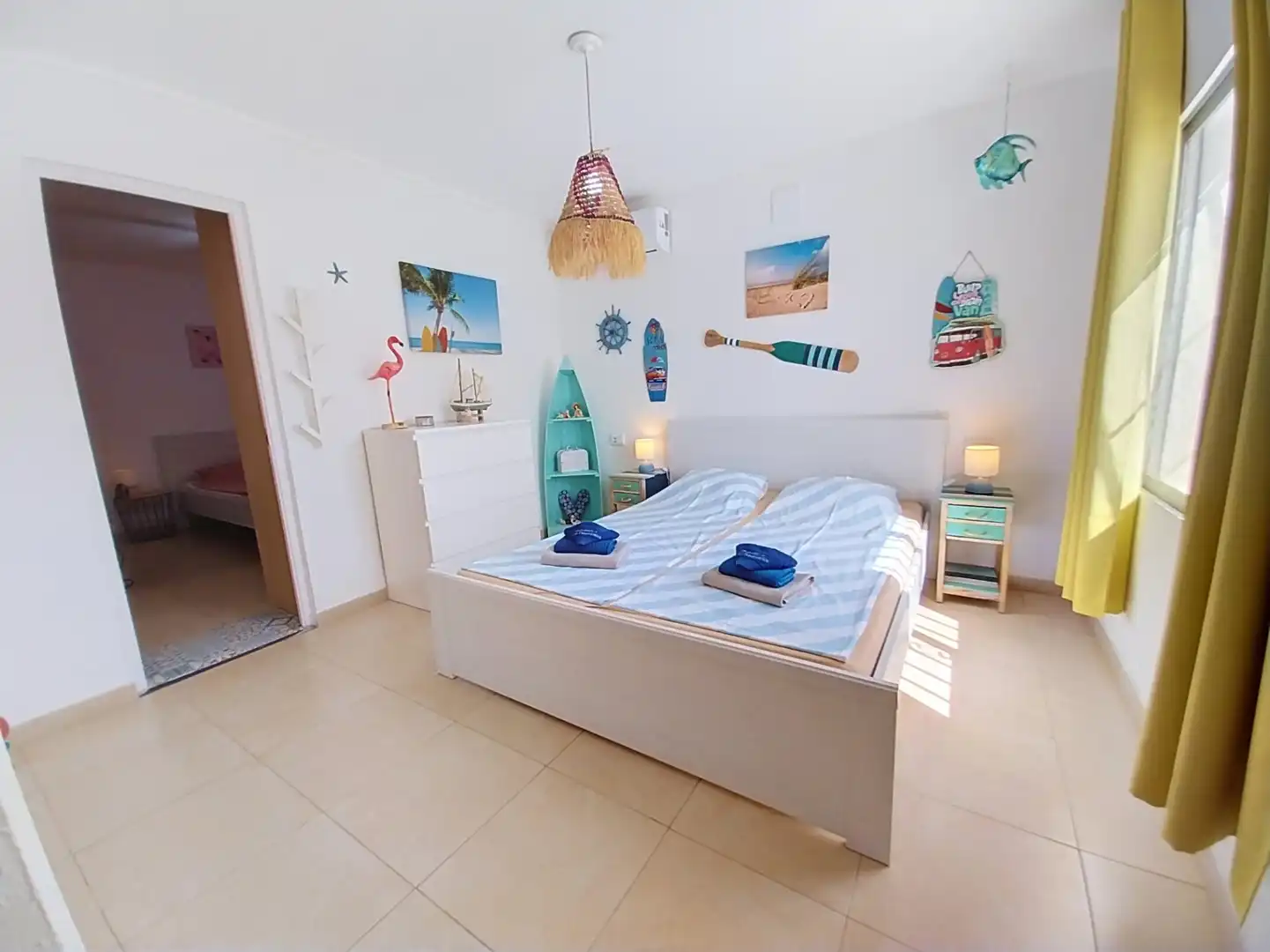 Dormitori de Casa o xalet en venda en La Nucia amb Aire condicionat, Jardí privat i Terrassa