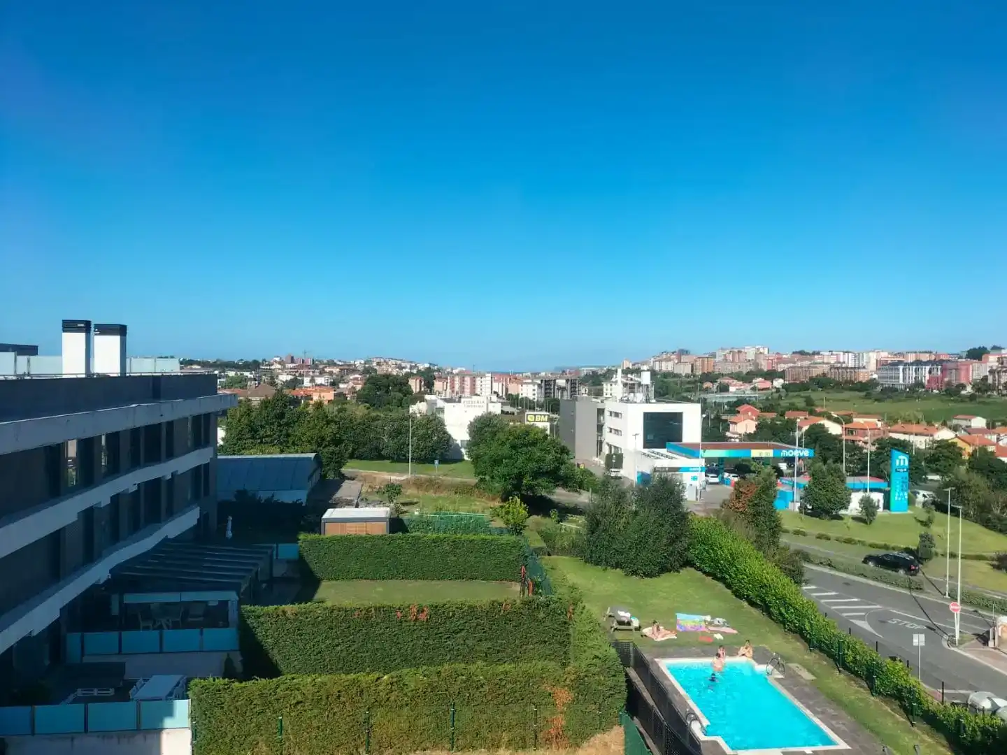 Exterior view of Flat for sale in Santander  with Swimming Pool and Balcony
