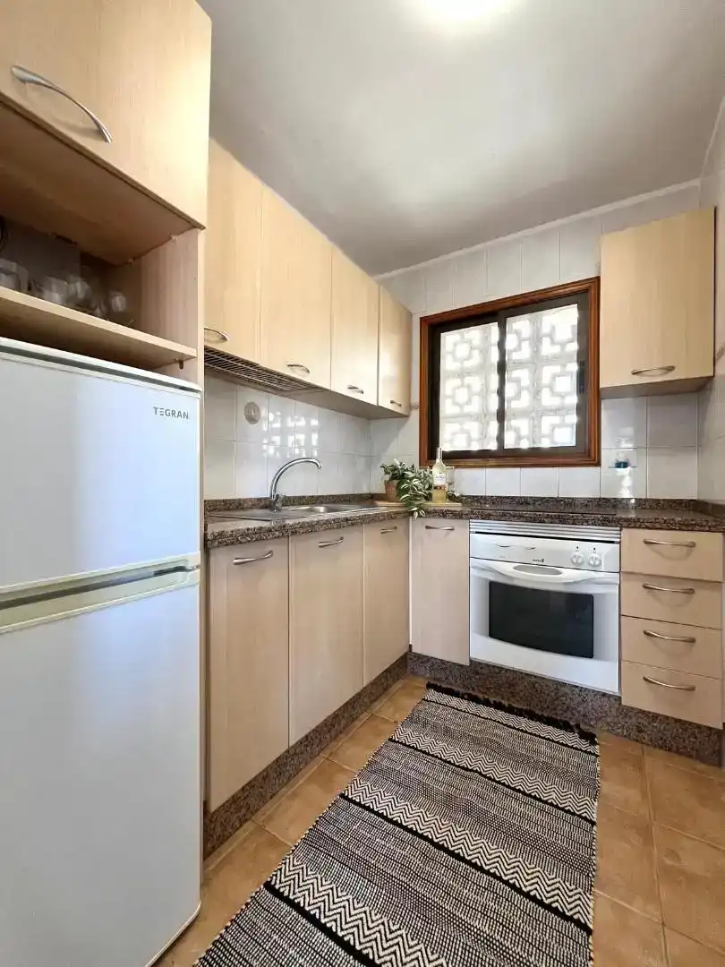 Cocina de Apartamento en venta en Adeje con Piscina y Balcón