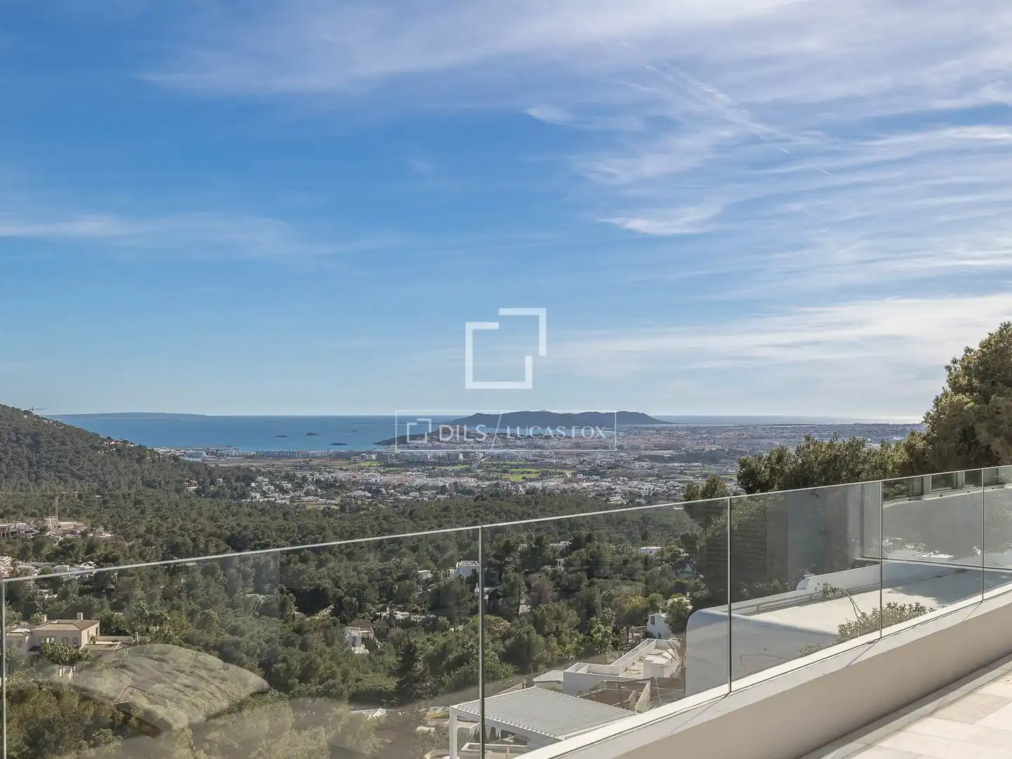 Exterior view of Houses for sale in Santa Eulària des Riu  with Air Conditioner, Heating and Private garden