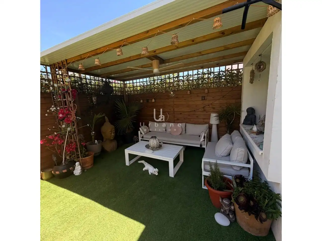 Terrasse von Wohnung zum Verkauf in Murcia mit Klimaanlage, Heizung und Privatgarten