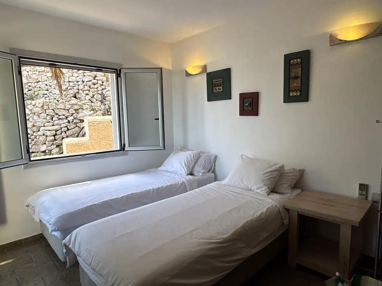 Dormitori de Casa o xalet de lloguer en Santa Eulària des Riu amb Aire condicionat, Jardí privat i Terrassa