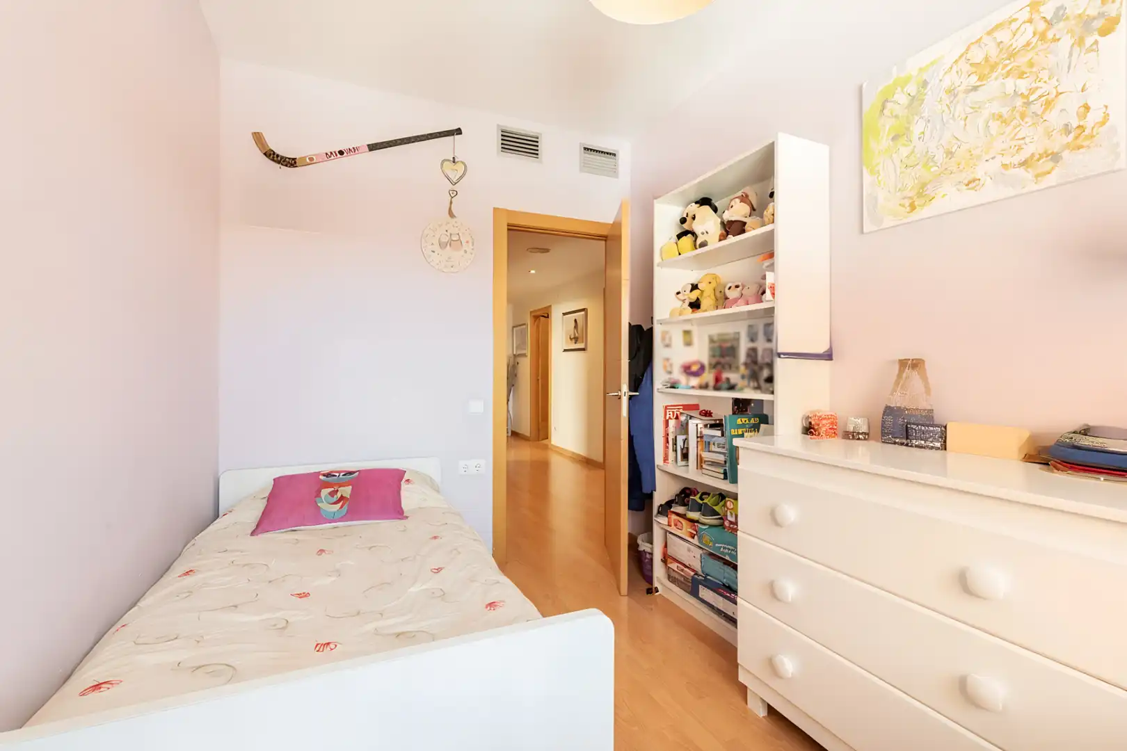 Bedroom of Attic for sale in Sant Cugat del Vallès  with Air Conditioner, Heating and Parquet flooring