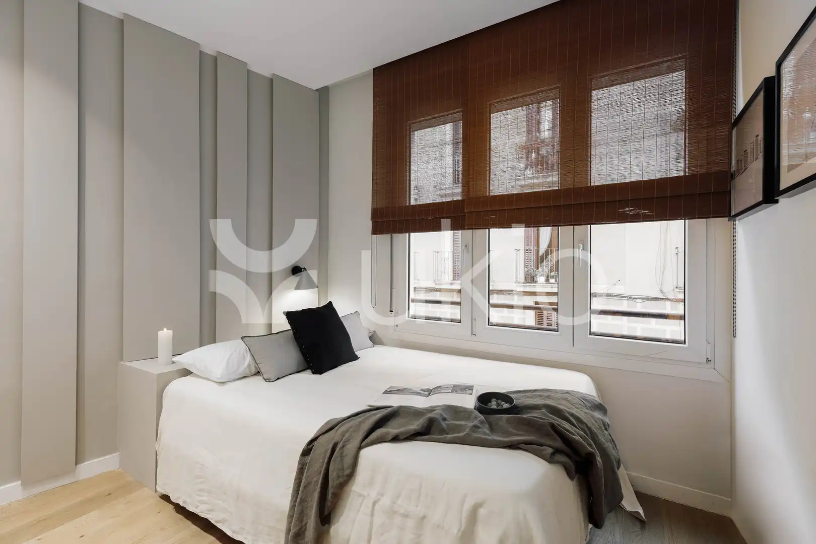 Habitación de Apartamento de alquiler en Barcelona con Aire acondicionado, Calefacción y Terraza