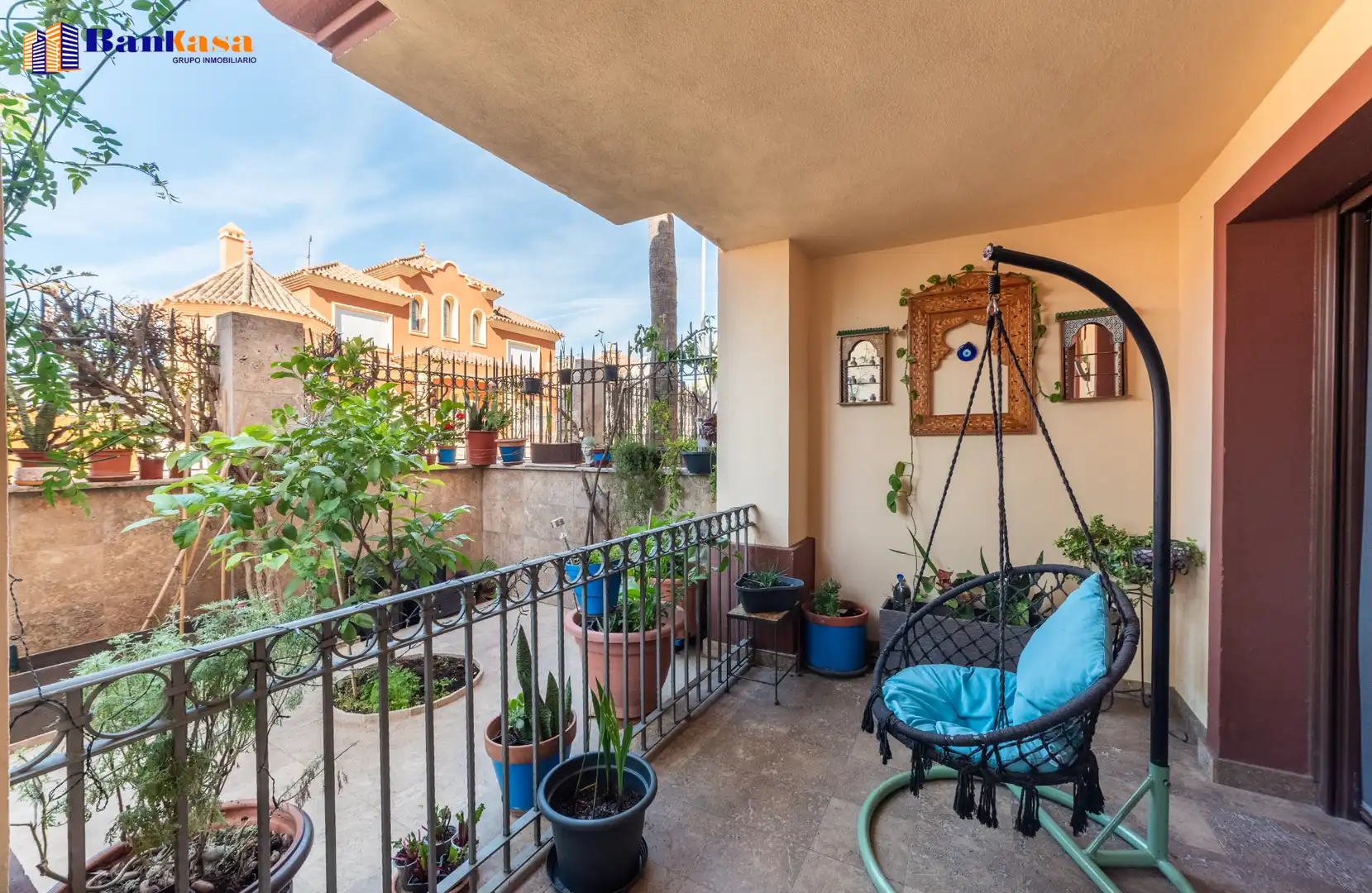 Terraza de Casa adosada en venta en Marbella con Aire acondicionado, Jardín privado y Terraza