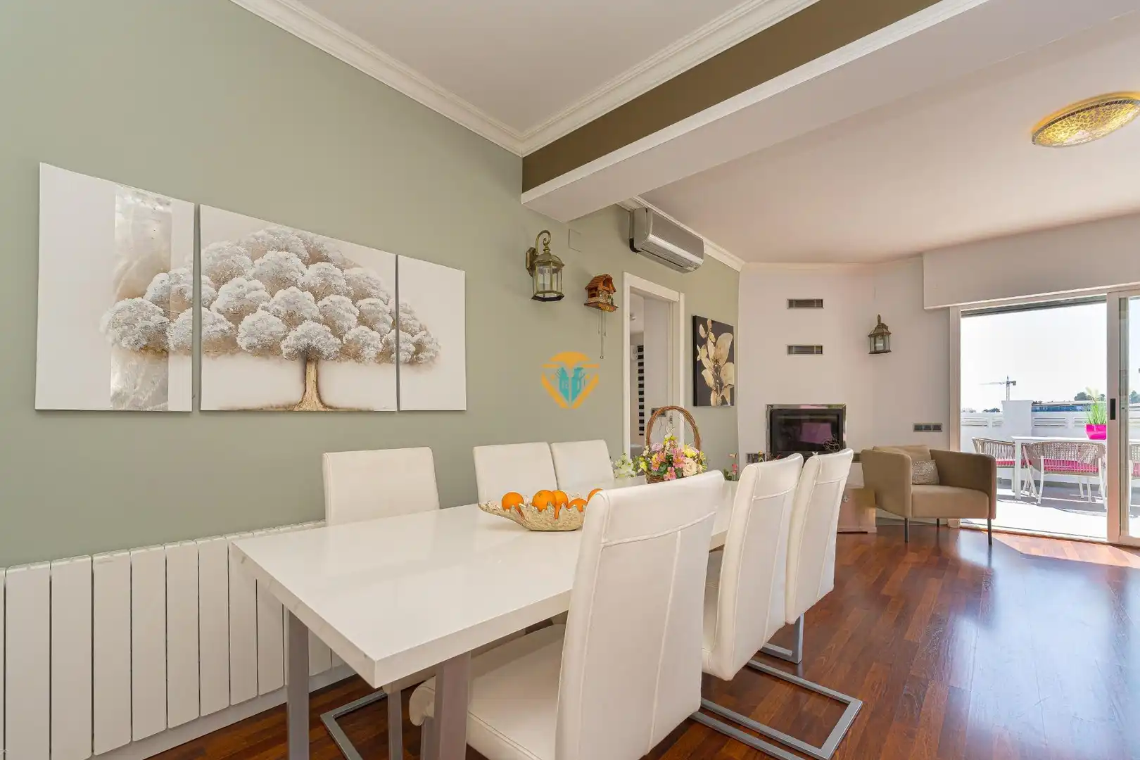 Comedor de Casa o chalet en venta en La Nucia con Aire acondicionado, Jardín privado y Terraza