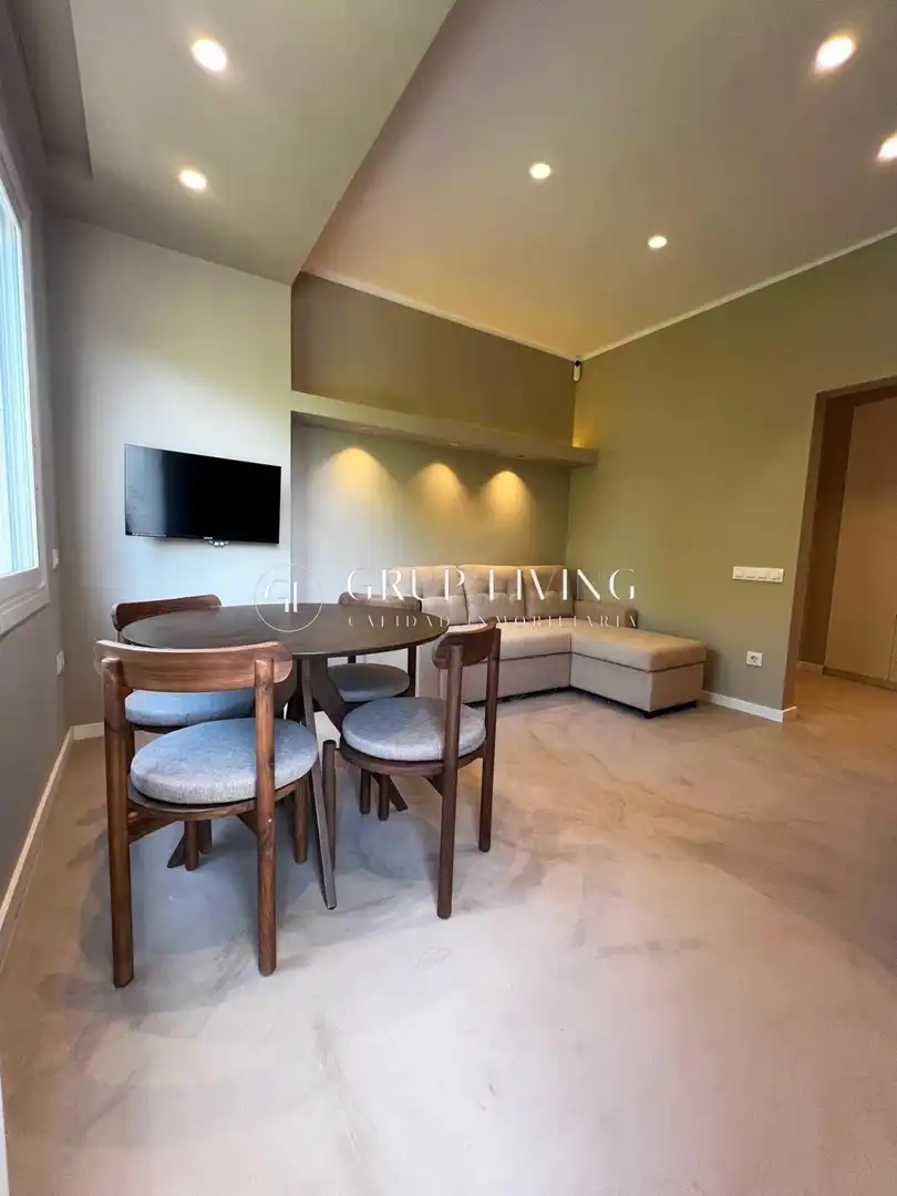 Sala de estar de Piso de alquiler en Sitges con Terraza y Balcón