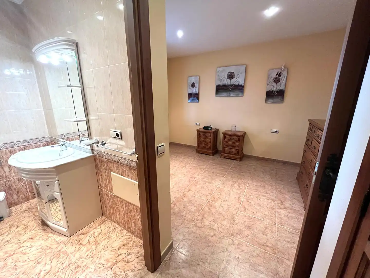 Baño de Casa o chalet en venta en Cuéllar con Calefacción, Jardín privado y Terraza