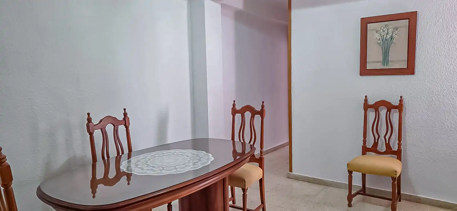 Esszimmer von Wohnung zur Miete in Linares mit Möbliert, Ofen und Waschmaschine