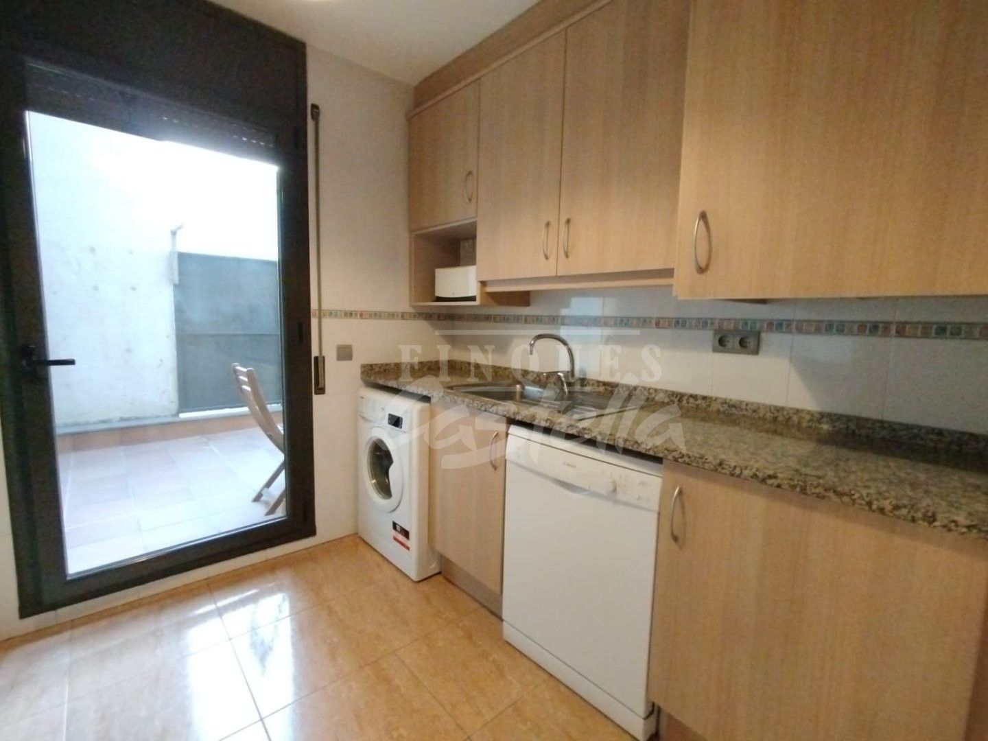 Küche von Wohnung zum Verkauf in Mataró mit Terrasse